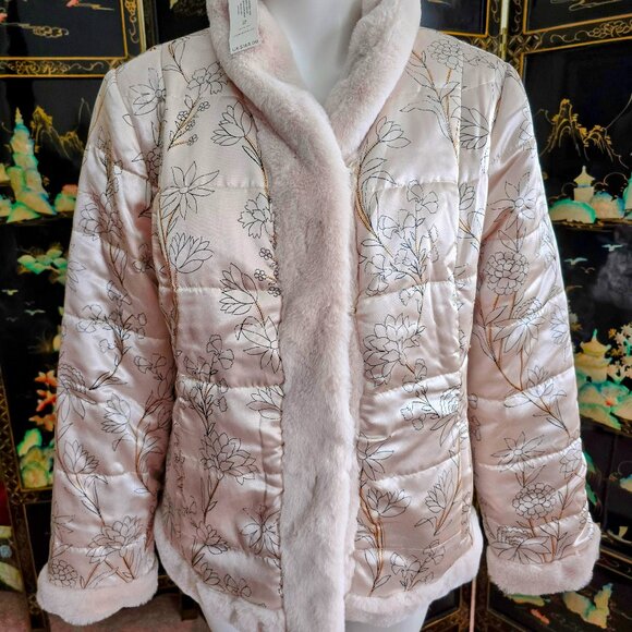 Floral Embroidered Jacket - Picture 1 of 6